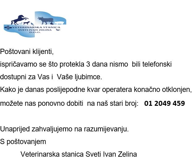 Telefon 01 2049 459 ponovno u funkciji